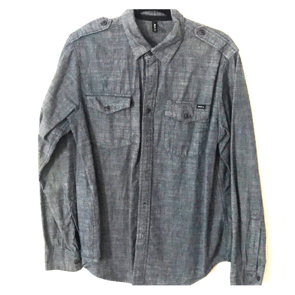 Sexy casual button down RVCA M